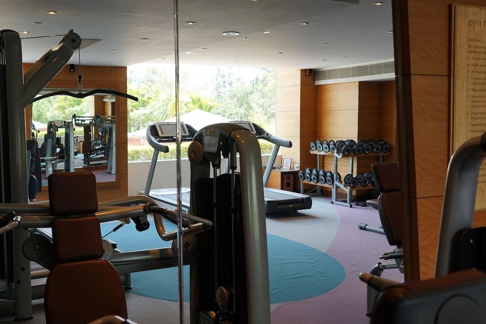 ทัชชาดิการ์ Hotel จัณฑีครห์ ภายนอก รูปภาพ The gym at the hotel