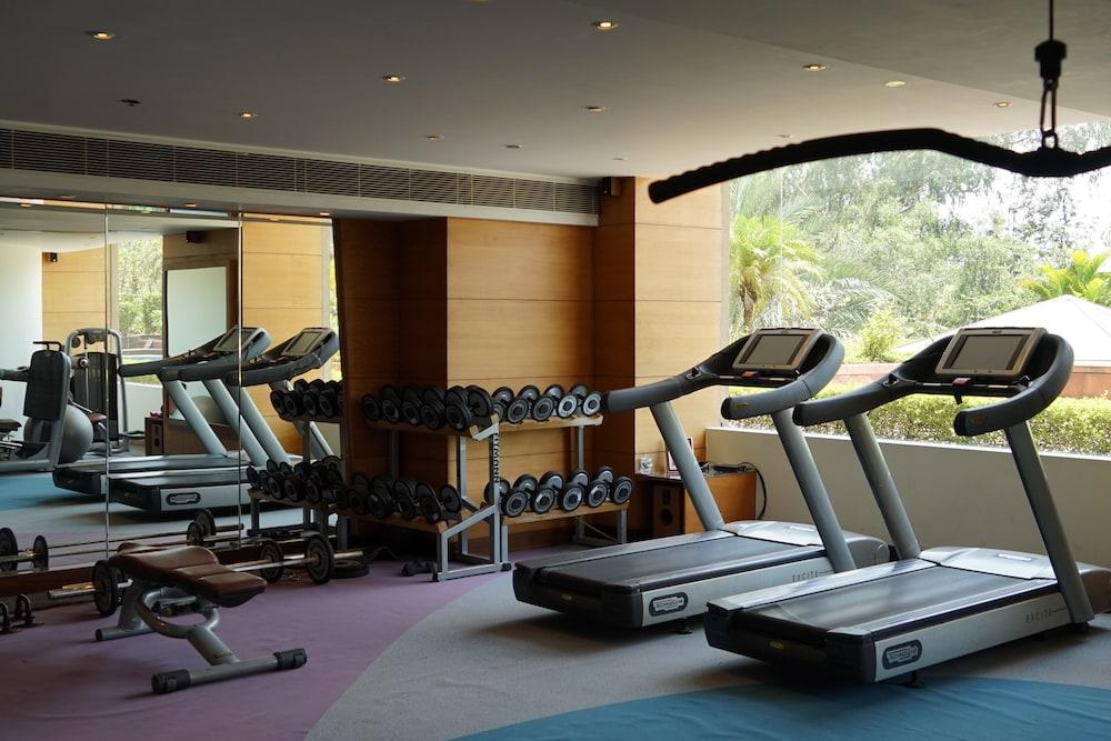 ทัชชาดิการ์ Hotel จัณฑีครห์ ภายนอก รูปภาพ A gym at a hotel