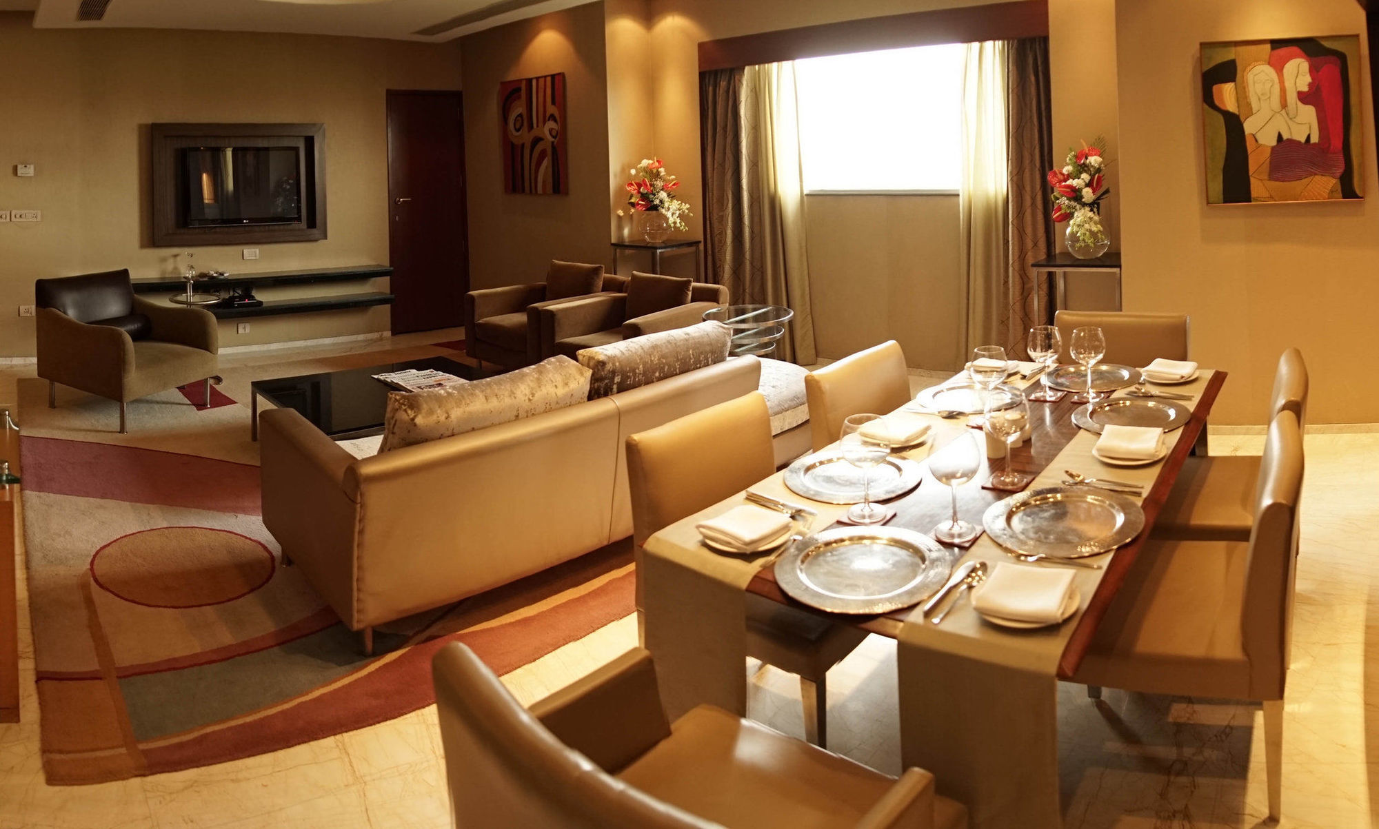 ทัชชาดิการ์ Hotel จัณฑีครห์ ภายนอก รูปภาพ A suite at the Taj Mahal Palace, Mumbai